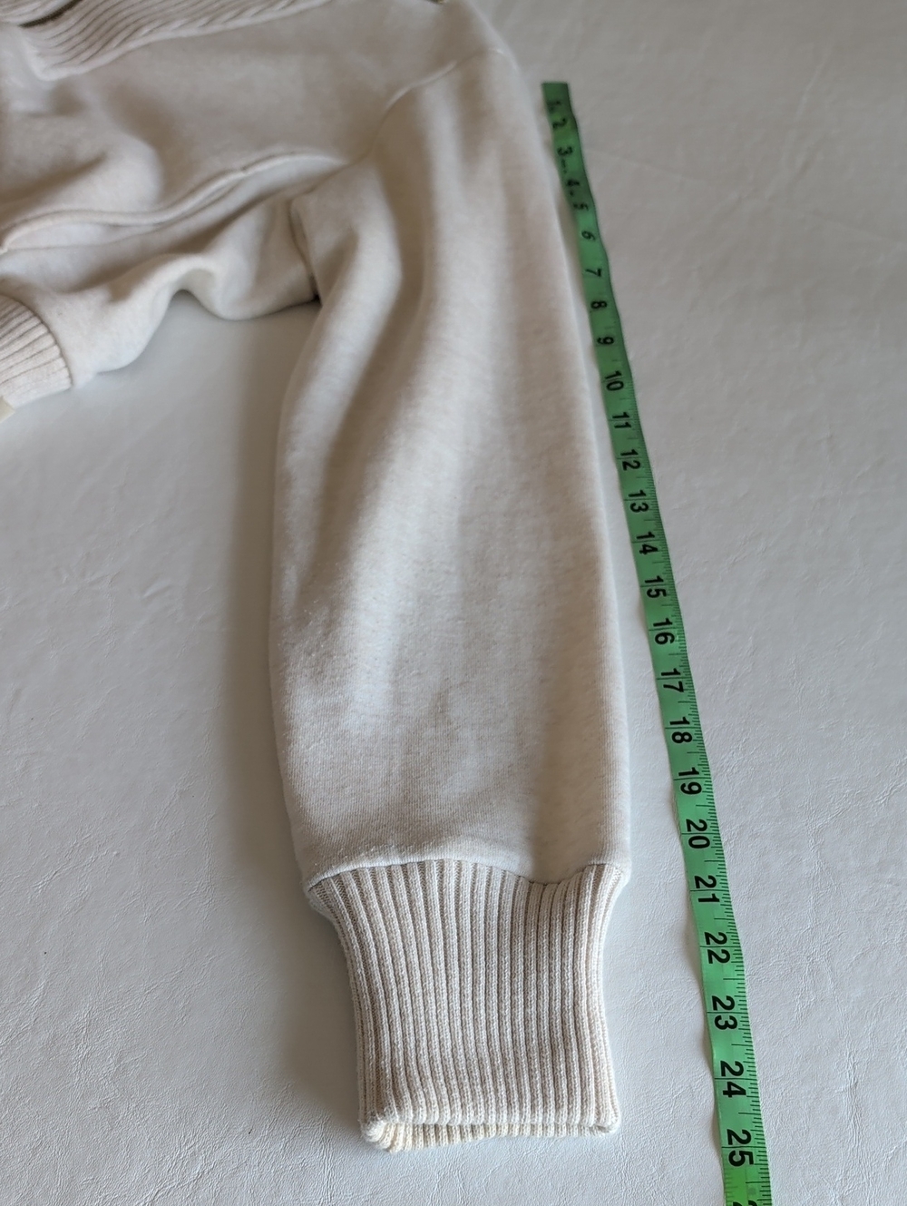 Varley Alisa Zip Through Long Sleeve Oatmeal Colorway Women's Size Large - Picture 9 of 12